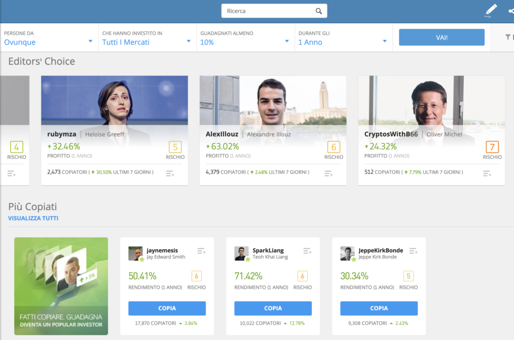 Copy Trading come fare