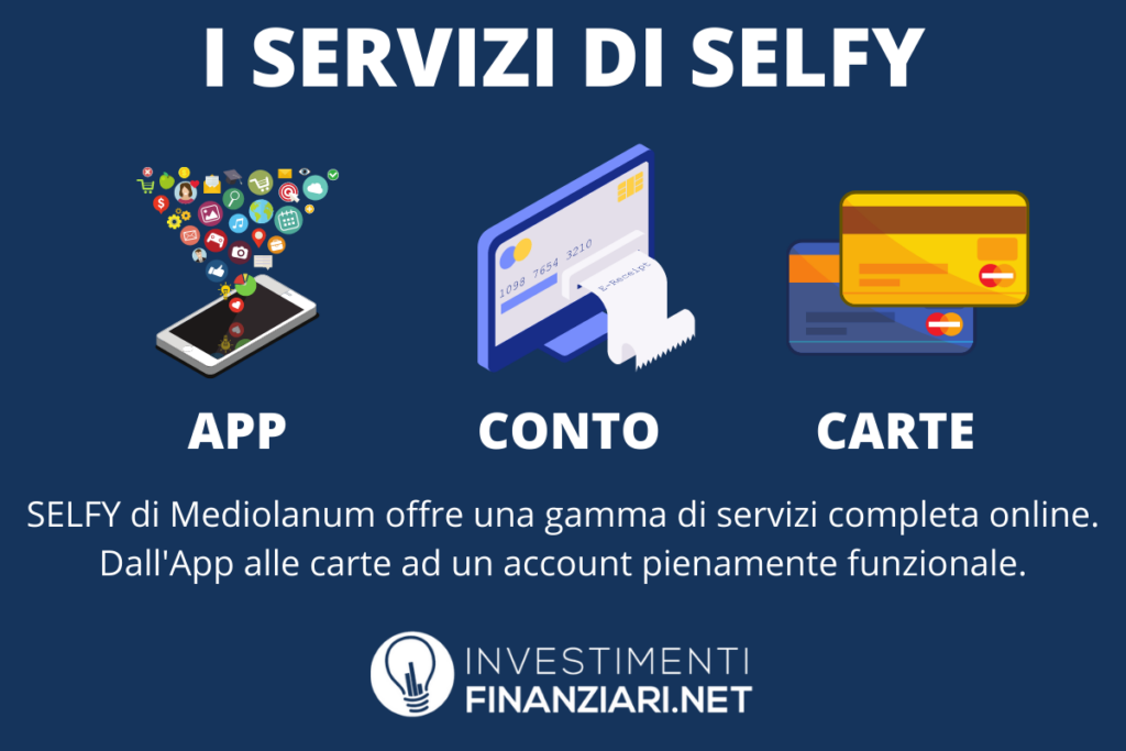 Selfy - servizi - a cura di InvestimentiFinanziari.net
