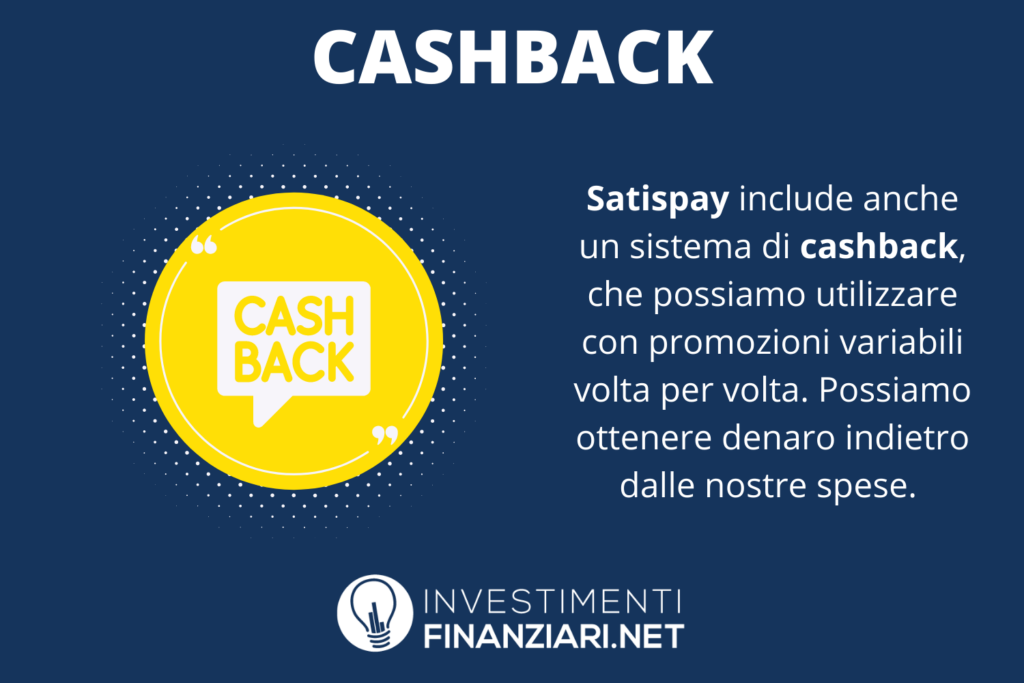 Cashback - offerte di Satispay - InvestimentiFinanziari.net