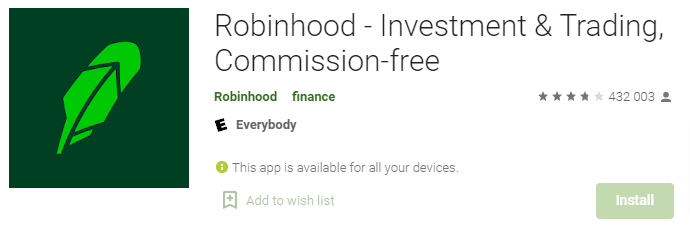 robinhood.com recensioni reali degli utenti Android sul Google Play Store