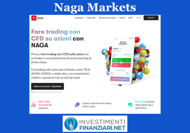 Come funziona Naga Markets